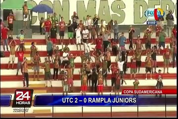 UTC venció 2-0 a Rampla Juniors en el arranque de la Copa Sudamericana