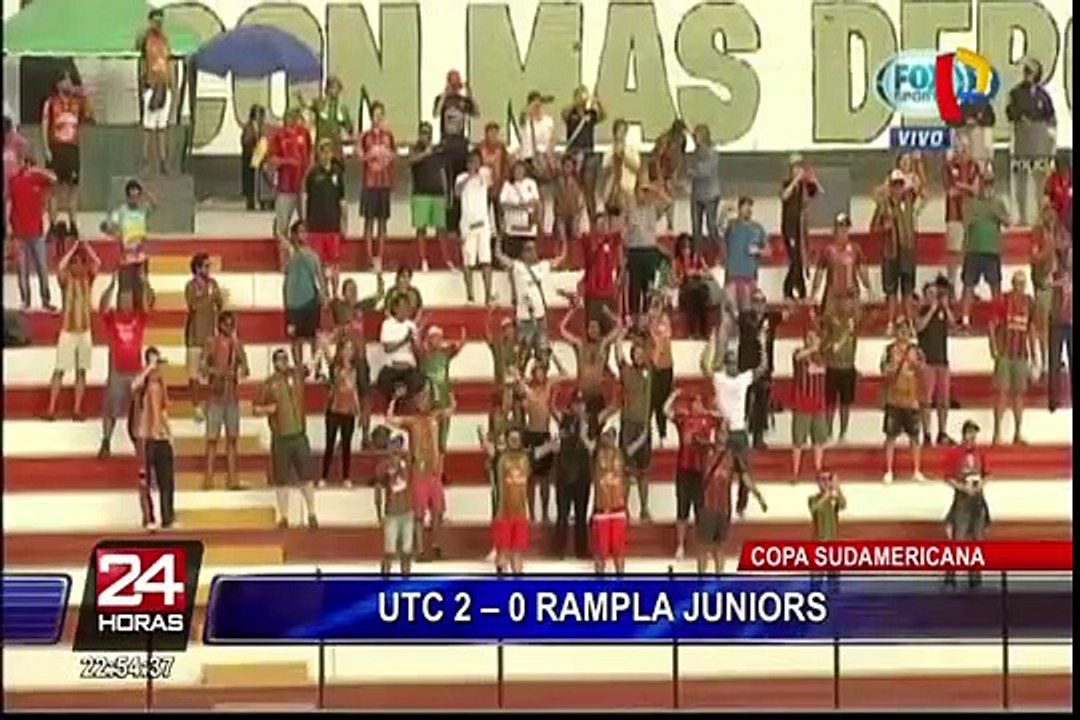 UTC venció 2-0 a Rampla Juniors en el arranque de la Copa Sudamericana
