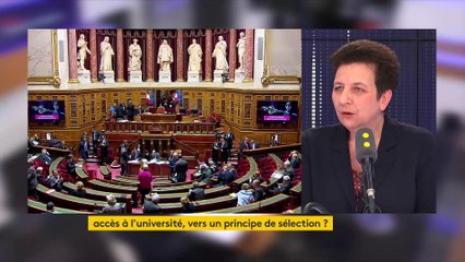 Parcoursup, c'est la fin de "la sélection par l'échec", estime Frédérique Vidal