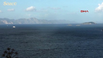 Türk-Yunan savaş gemileri Kardak kayalıklarından ayrılmadı