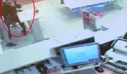 Üsküdar'daki banka soygunu güvenlik kamerasında