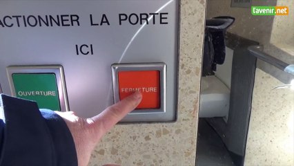 Les toilettes automatiques à Tournai