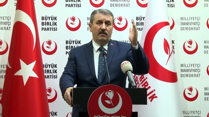 Destici: 'ABD şu anda terör örgütleriyle kol kola yürümektedir' - ANKARA