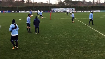 Rifinitura Lazio pre Steaua