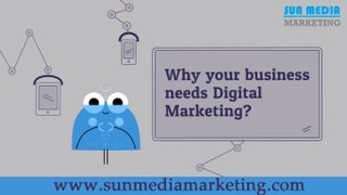 What is Digital Marketing - Why your business needs Digital Marketing - Sun Media Marketing