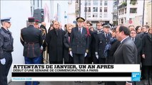 Un an après les attentats, la France rend hommage aux victimes - CHARLIE HEBDO