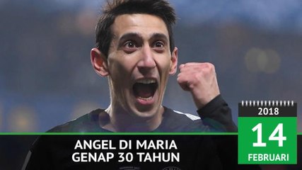 Born This Day - Angel Di Maria genap 30 Tahun