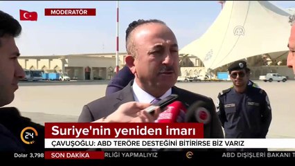 Bakan Çavuşoğlu Kuveyt'te konuştu