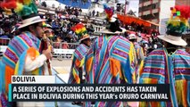 Evo Morales Concerned After Several Oruro Carnival Blasts