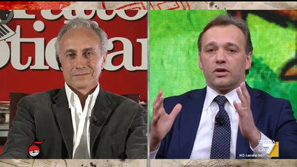 Marco Travaglio asfalta e distrugge il Bomba 2 Matteo Richetti sul "caso" 5 Stelle 13/02/18