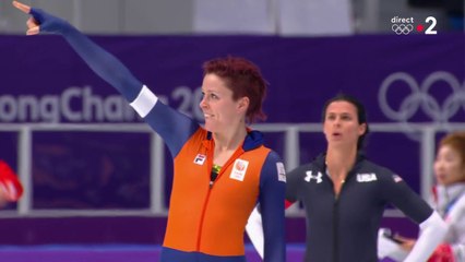 JO 2018 : Patinage de vitesse Femmes - 1000 mètres. Le titre olympique pour Jorien ter Mors !
