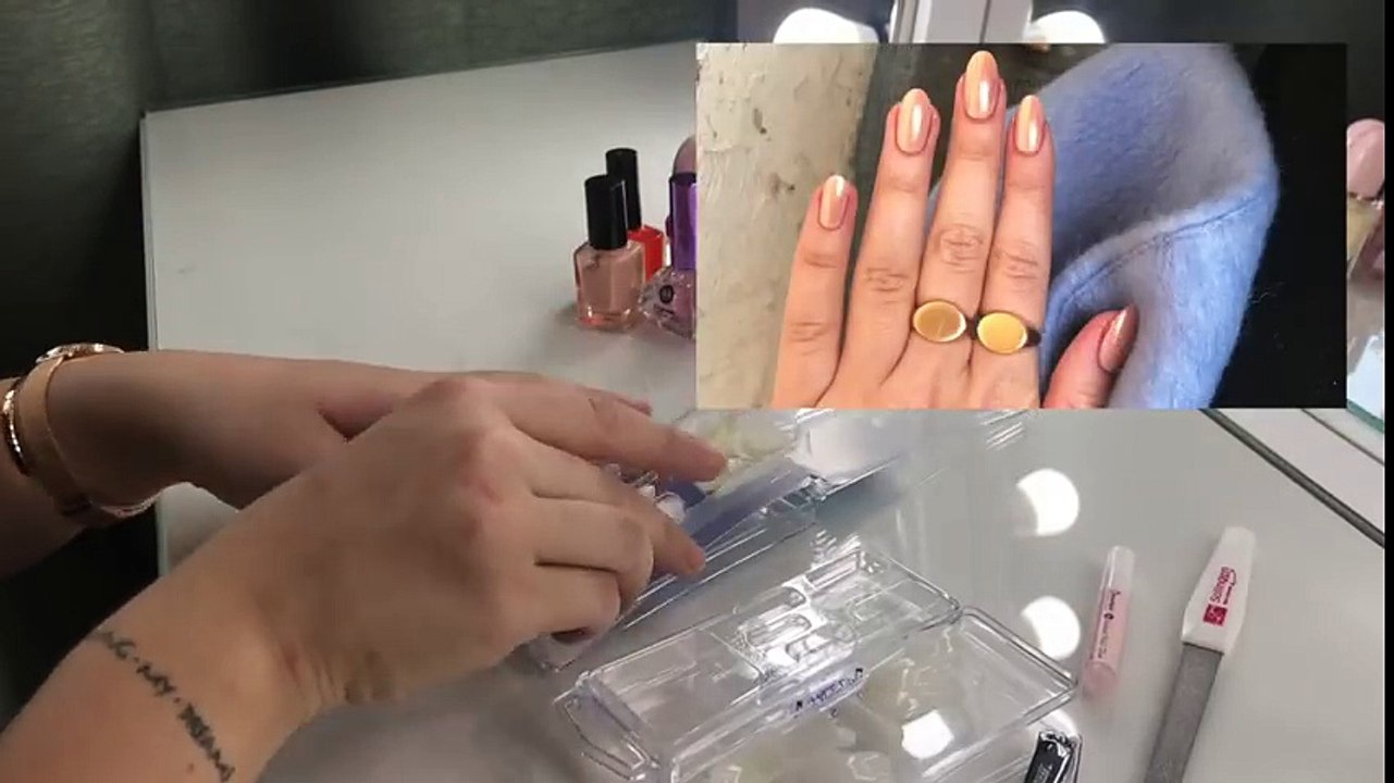 Takma Tırnak Nasıl Takılır? Favori Ojem l Melis Deniz