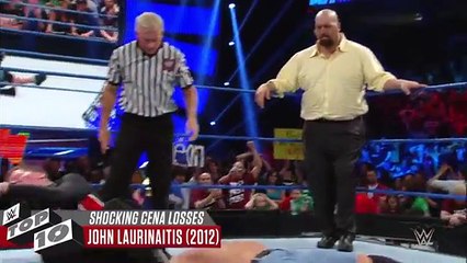 John Cena's most shocking losses- WWE Top 10, Feb 10, 2018