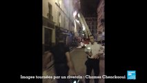 Images amateur : Cri, flammes, fumée... Incendie mortel dans le 18e arrondissement de Paris