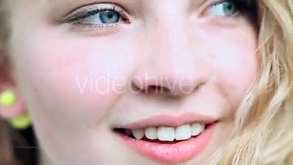 15 year-old girl's face closeup