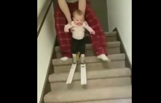 JO d'hiver pour ce bébé : la parodie est géniale !