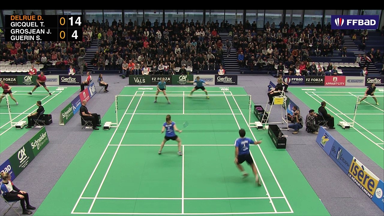 CDF 2018_Quart de Finale DM_GORSJEAN/GUERIN VS GICQUEL/DELRUE