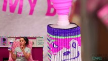 How To Make A GIANT LIPS CAKE For Valentine’s Day w/ GLAM Sprinkles | Yolanda Gampp | How To Cake It