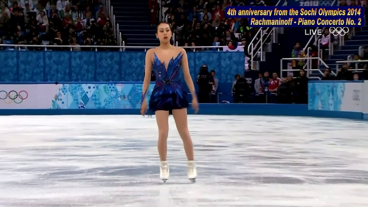 浅田真央(mao asada) Sochi 2014 FS 「Rachmaninoff - Piano Concerto No. 2」 ～ 伝説のフリー 復刻版 【1080p60＋高音質】
