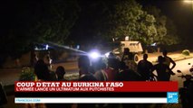 Coup d'État au BURKINA FASO - L'armée lance un ultimatum aux putschistes RSP