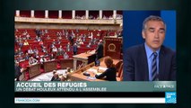 Accueil des réfugiés : la classe politique française divisée