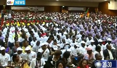 Les 85 ans de Paul Biya fêtés en grandes pompes au Palais du Congrès par les "Jeunes" du Cameroun.