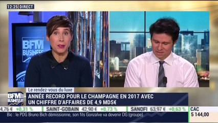 Le Rendez-vous du Luxe: 2017, une année record pour le champagne - 14/02