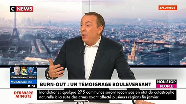 Morandini Live: Victime d'un burn-out, une femme se confie
