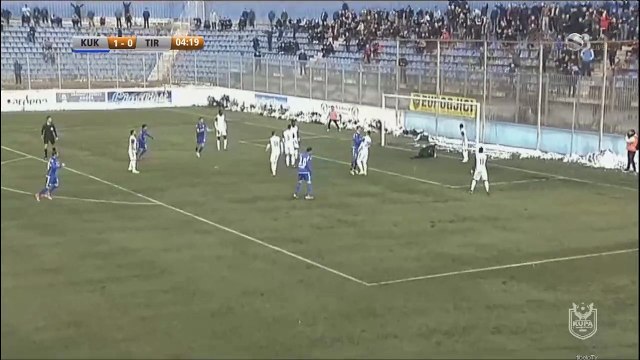 1-0 Sindri Guri Goal Albania Kupa e Shqipërisë Quarterfinal - 14.02.2018 FK Kukesi 1-0 KF Tirana