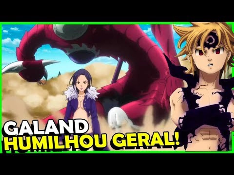 A MAIOR SURRA DOS ANIMES, MELIODAS, MERLIN E DIANE DERROTADOS - Analise EP 05x4 NNT