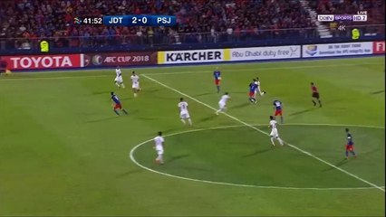 2-0 Jorge Pereyra Díaz  Goal AFC Cup  Group H - 14.02.2018 Darul Takzim 2-0 Persija Jakarta