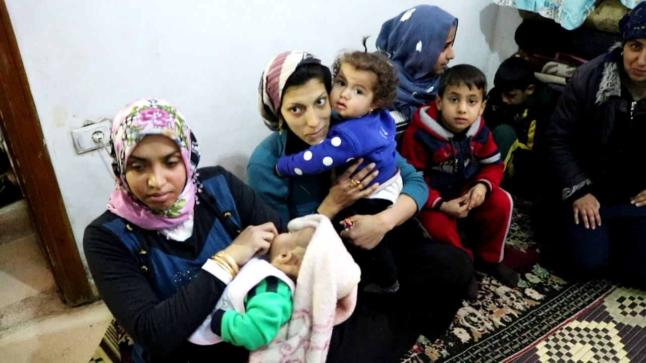 Seeking safety, Syrians crowd into shared flats in Afrin