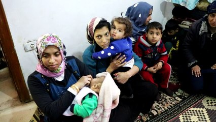Seeking safety, Syrians crowd into shared flats in Afrin