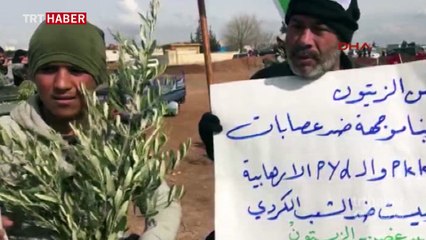 Azez halkı Türk askerine destek konvoyu oluşturdu