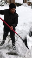 Car Park Thief Gets Snowed In