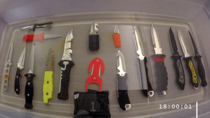 Behind-The-Scenes: ScubaLab Dive Knife Test