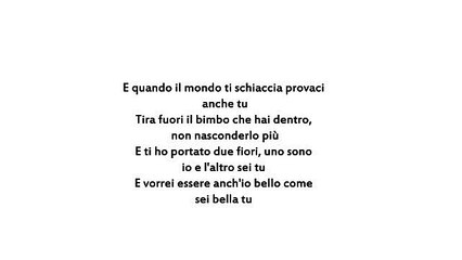 Ultimo - Poesia Senza Veli (Testo)