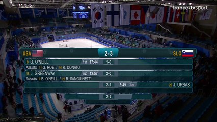 JO 2018 : Hockey sur glace hommes : La Slovénie renverse les USA !