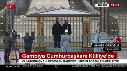 Gambiya Cumhurbaşkanı Külliye'de