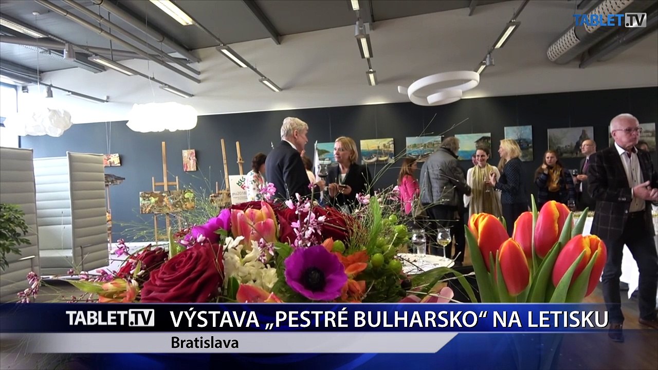 Na bratislavskom letisku otvorili výstavu Pestré Bulharsko