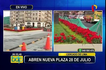 Cercado de Lima: inaugurarán alameda de la avenida 28 de Julio