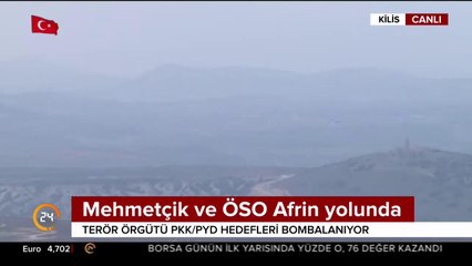 Mehmetçik ve ÖSO Afrin yolunda