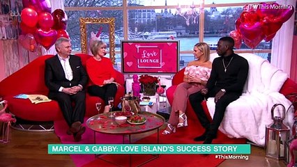 Love Island's Marcel and Gabby on Jess and Dom's live TV wedding