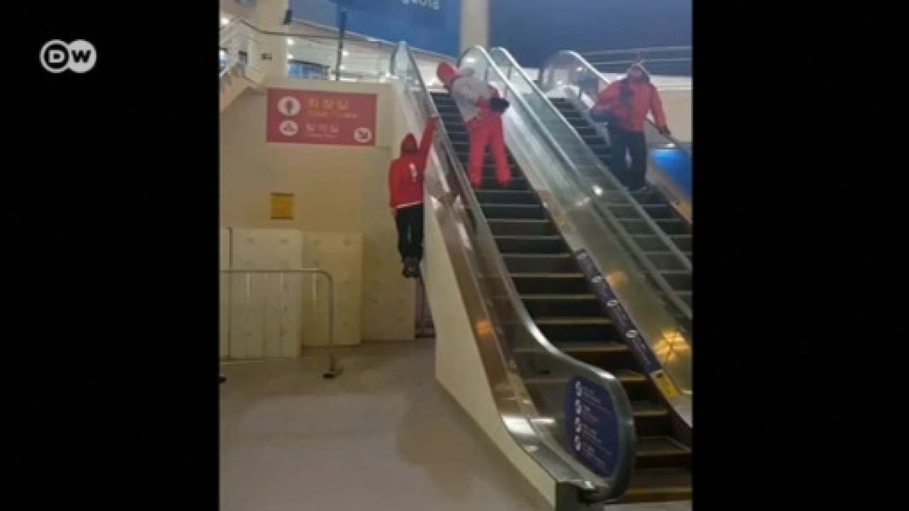 Desaconselhadas para não esportistas, brincadeiras de atletas suíços viralizam nas redes sociais