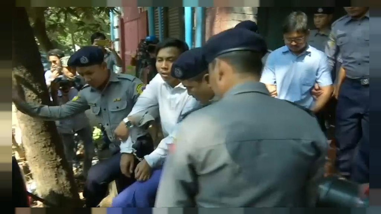 Myanmar: Jornalistas da Reuters reclamam inocência