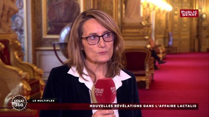 Sophie Primas  trouve "hallucinant" que la grande distribution  ait appris la fermeture de l'usine dan la presse