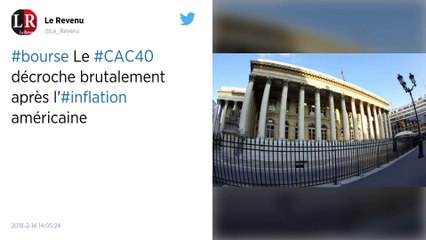 Paris: le CAC décroche après les mauvais chiffres US.