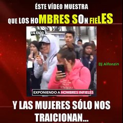 Esta es la prueba de que todos los hombres somos fieles