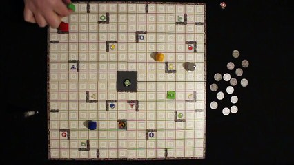 JdS - Ricochet Robots - 002 - Partie Solo - 2018-02-13