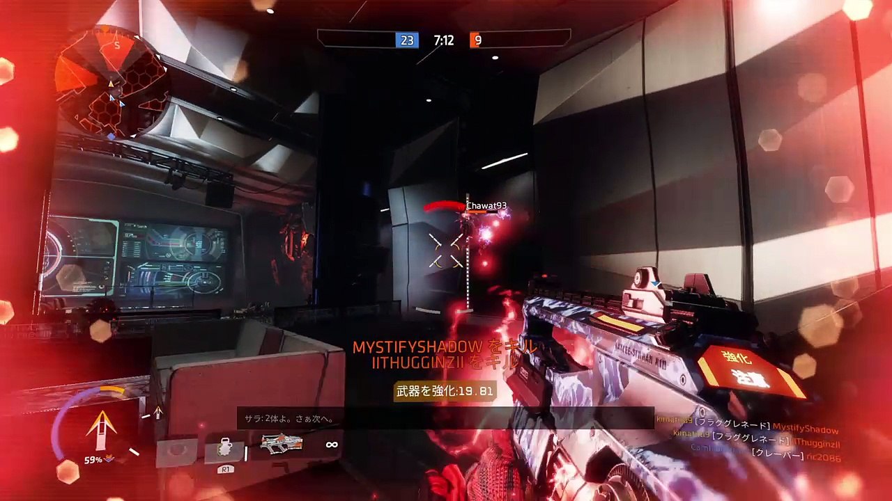 【TitanFall2】練習中のPvP